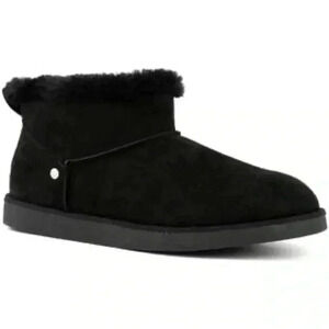 Sugar Kanoa Womens Faux Fur Shearling Boots Size 8 M